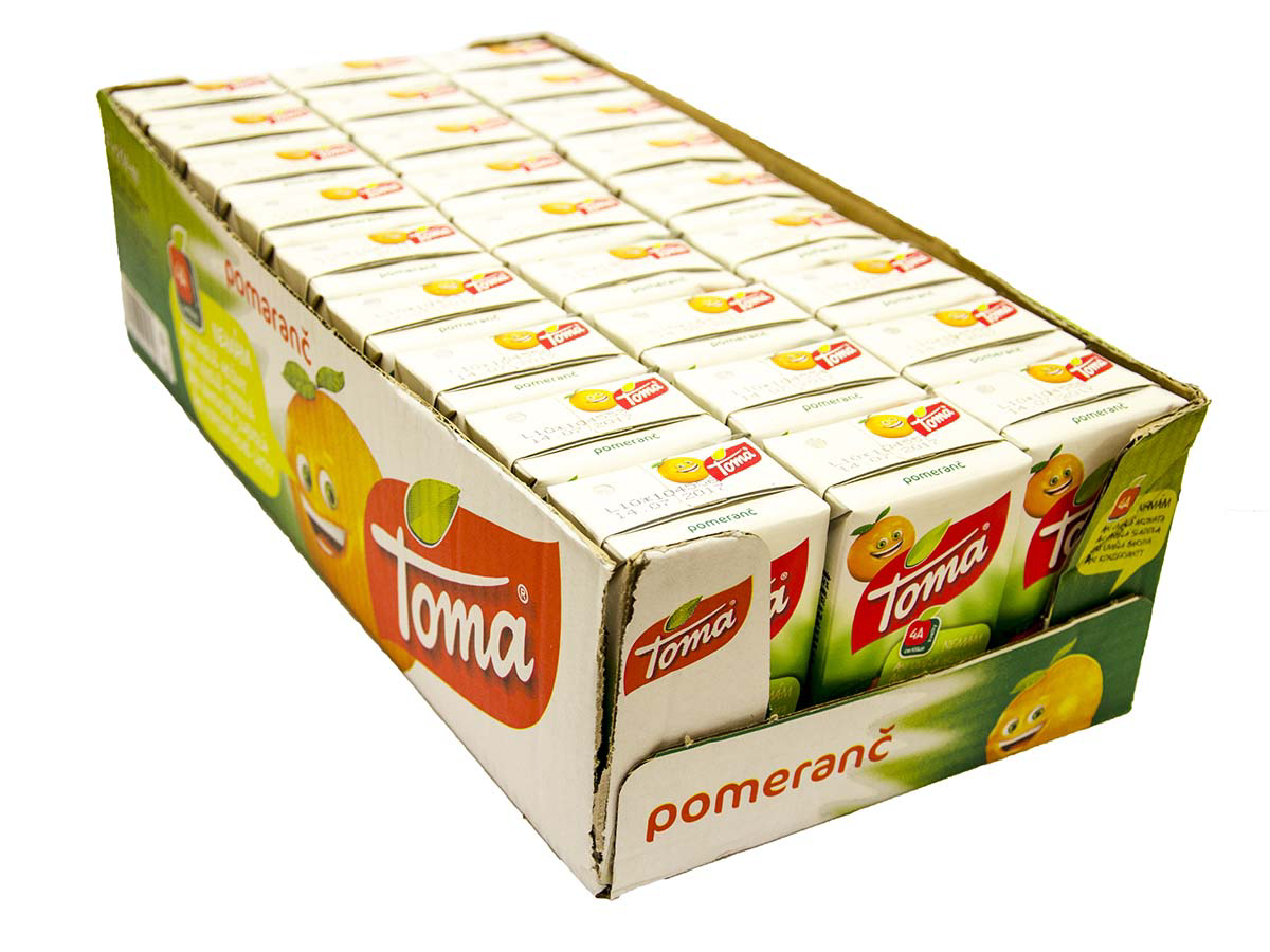 Toma nektár pomaranč 27 x 250 ml