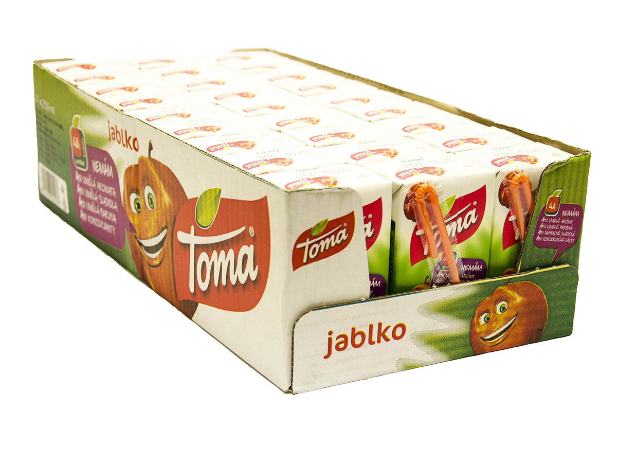Toma nektár jablko 27 x 250 ml tetrapak