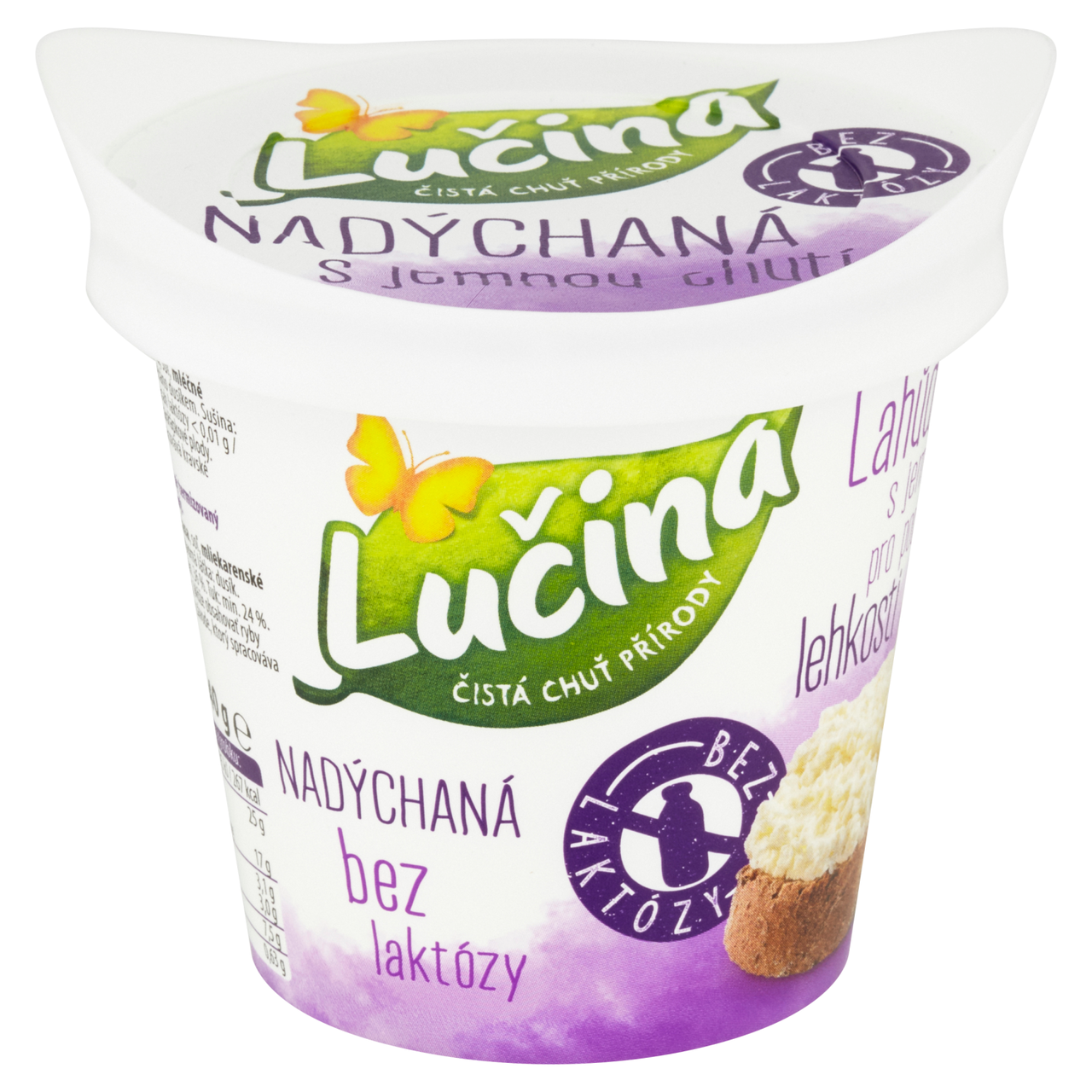 LUČINA Nadýchaná bez laktózy chlad. 140 g