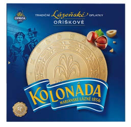 OPAVIA KOLONÁDA kúpeľné oblátky orieškové 175 g