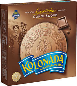 OPAVIA KOLONÁDA Kúpeľné oblátky čokoládové 200 g
