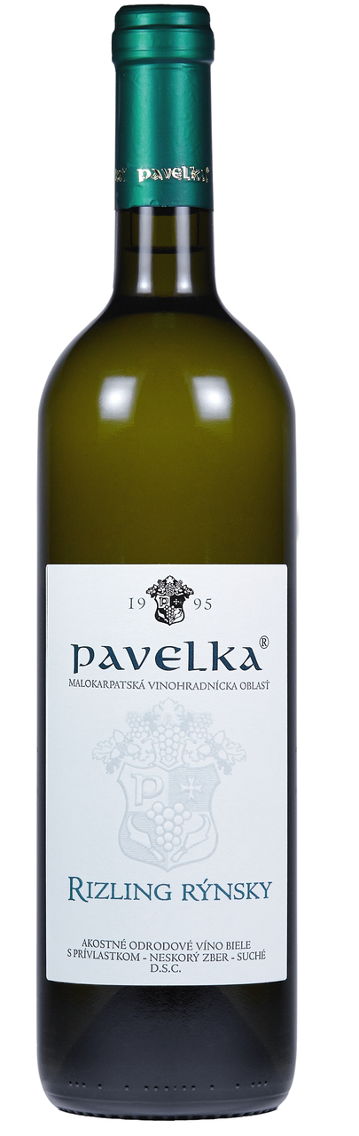 Pavelka Rizling rýnsky výber z hrozna 750 ml