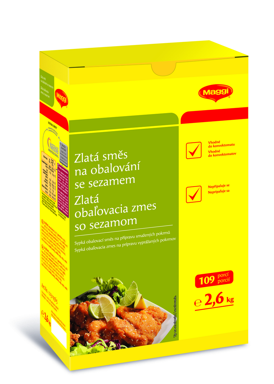 Maggi Zlatá obaľovacia zmes sézam 2,6 kg
