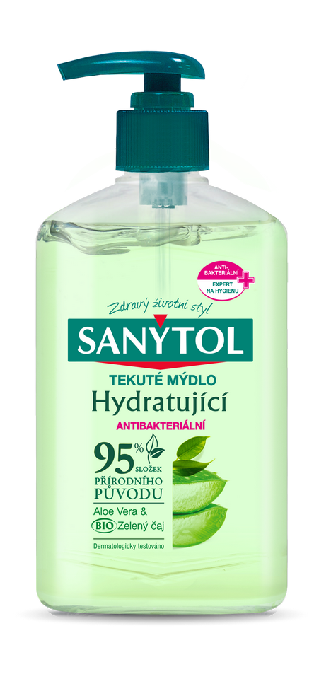 SANYTOL Antibakteriálne mydlo - hydratačné 250 ml
