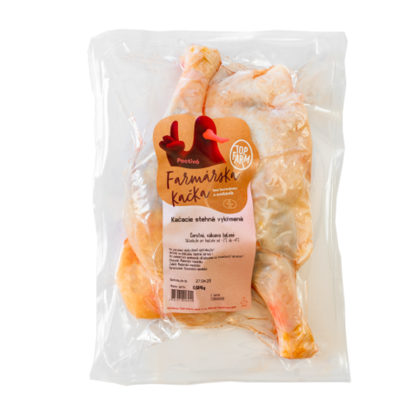 TOP-FARM Kačacie stehno celé SK chlad. váž. cca 350-400 g/ks