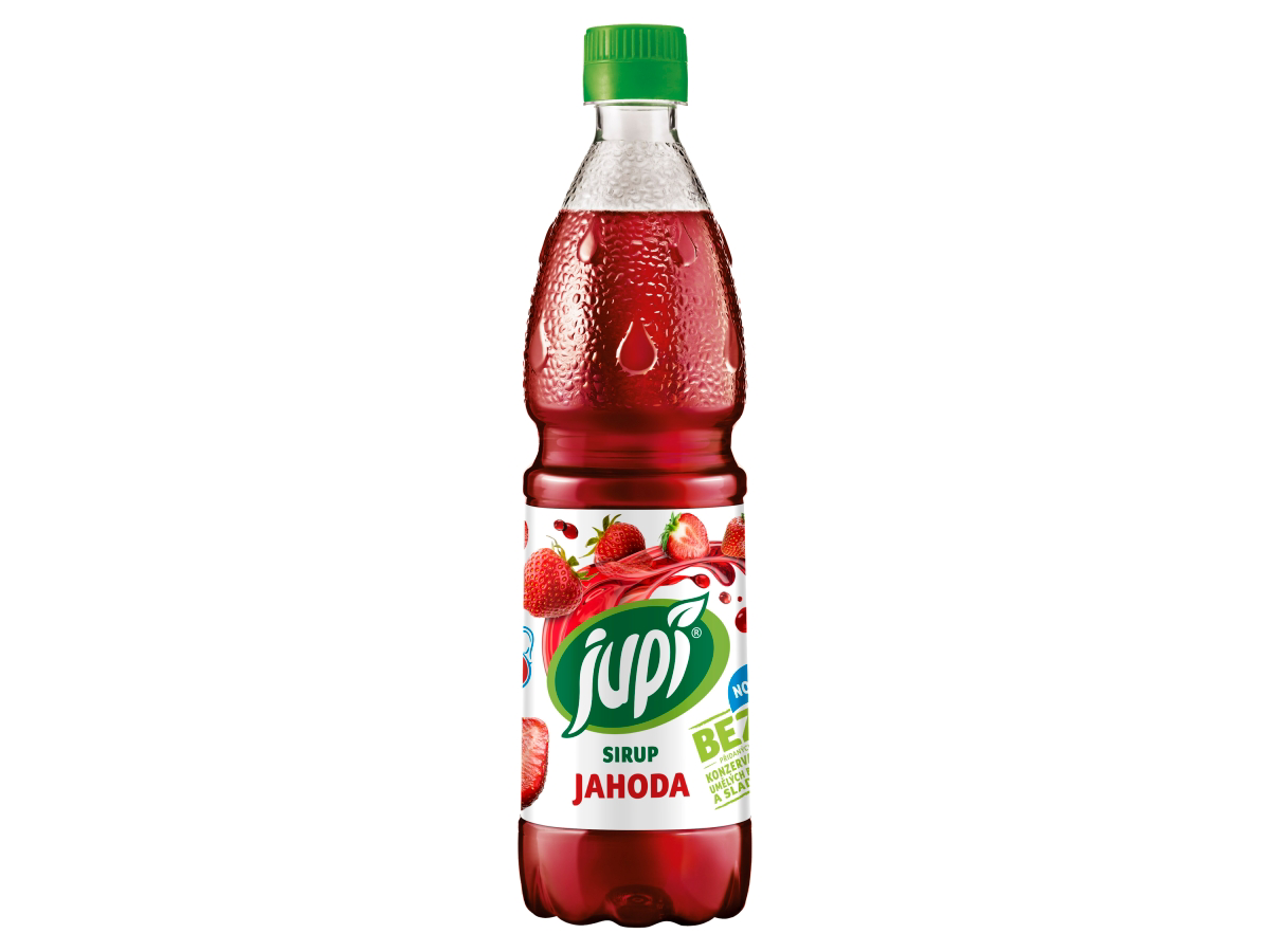 JUPÍ sirup jahoda 6 x 700 ml PET