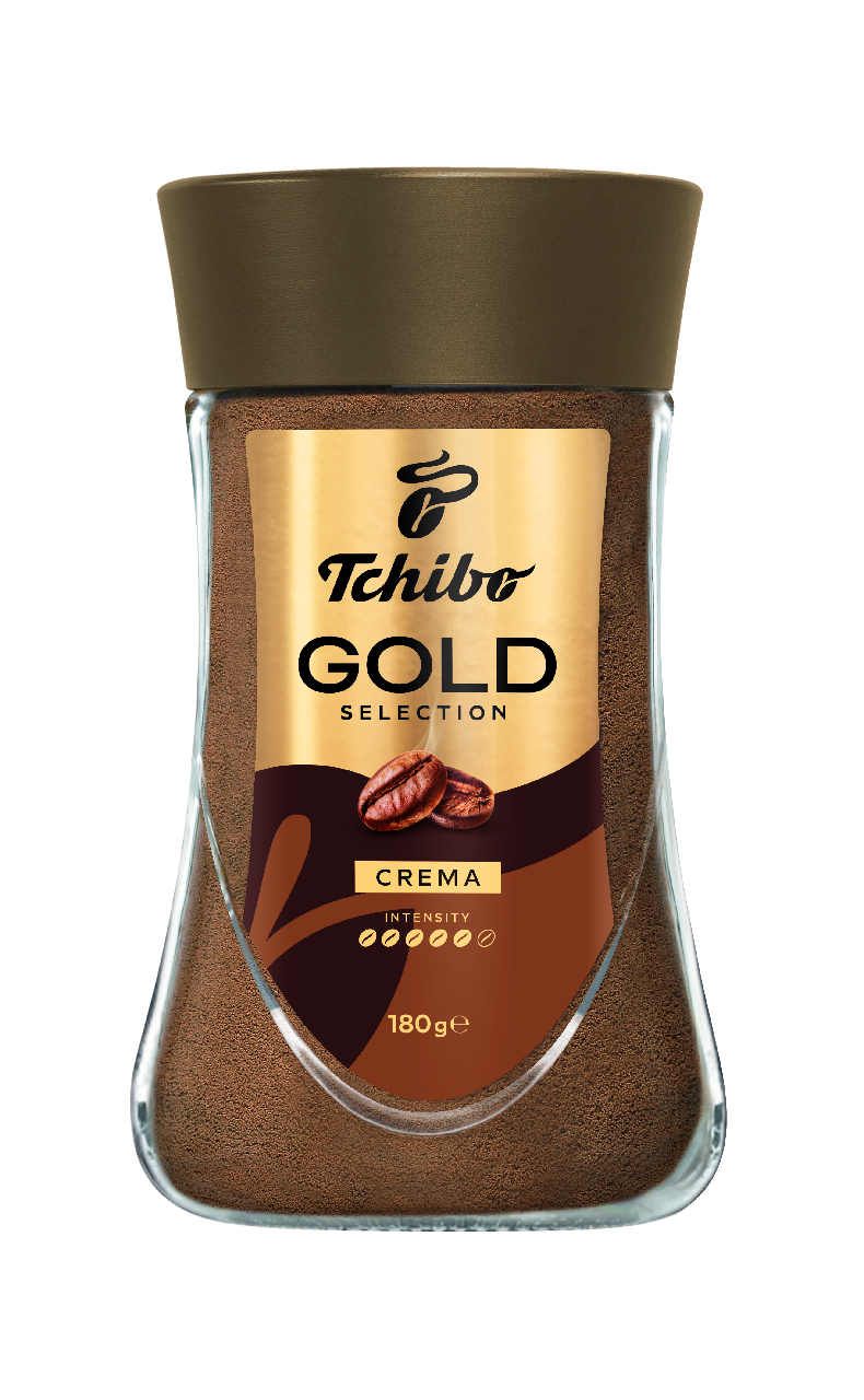 Tchibo Gold Selection Crema káva instantná 180 g