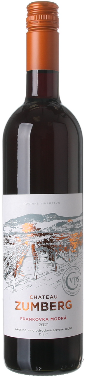 Pavelka Chateau Zumberg Frankovka modrá 750 ml