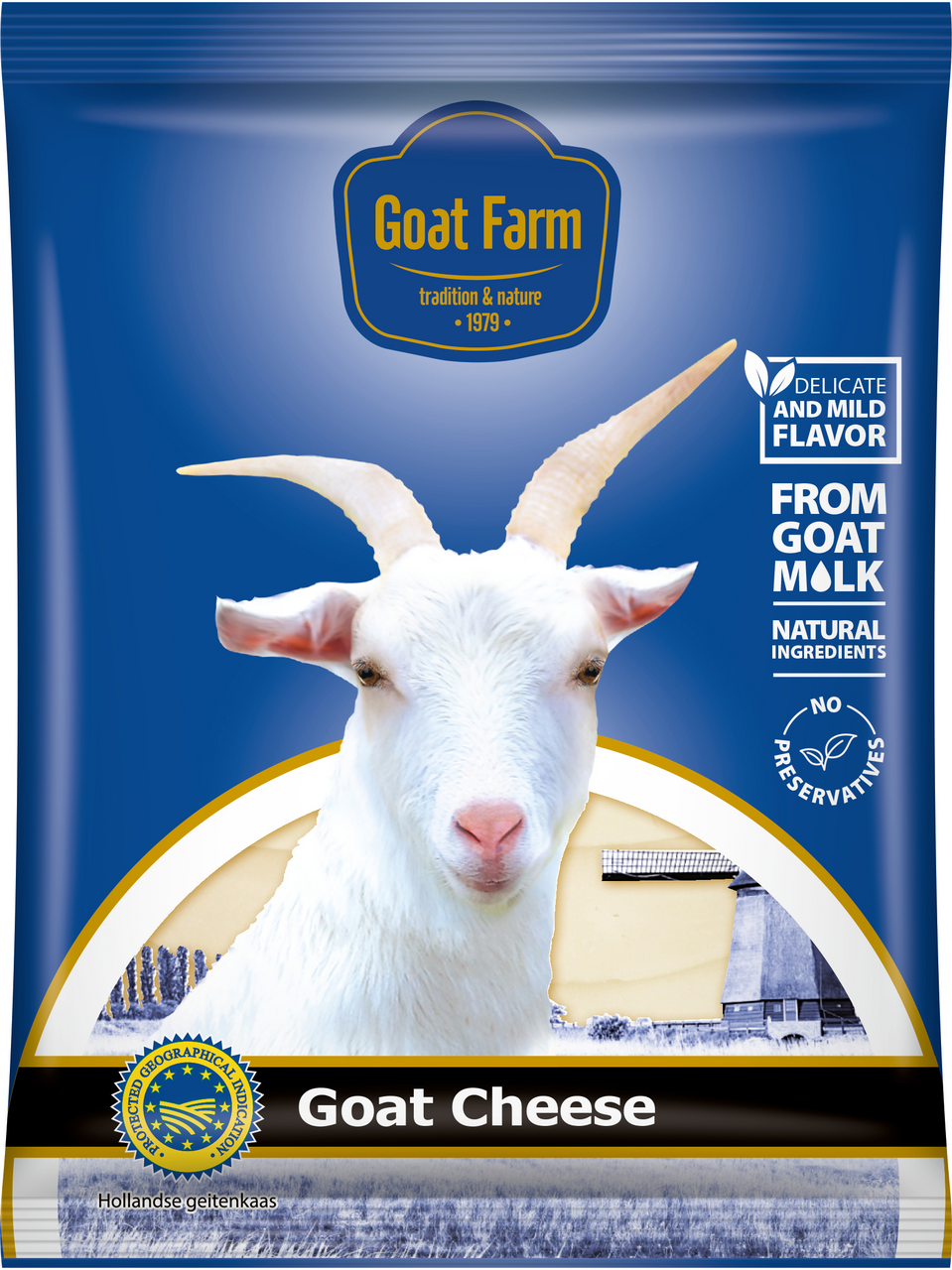 Goat Farm Kozí syr plátky chlad. 100 g