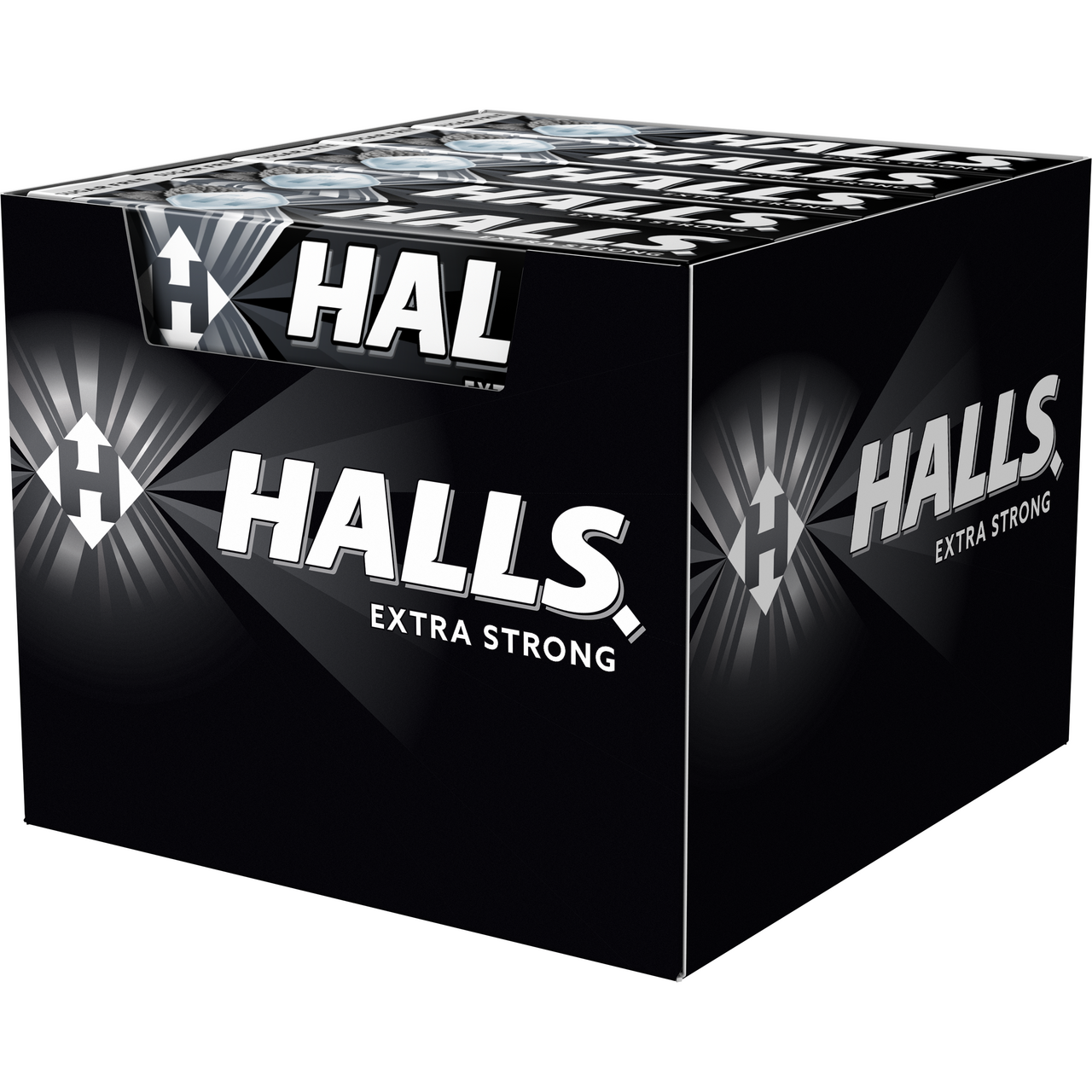 Halls cukríky extra strong 20 x 33,5 g