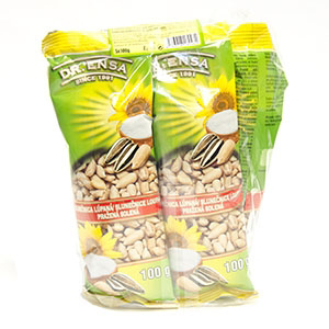 ENSA Slnečnica lúpaná pražená solená 5 x 100 g