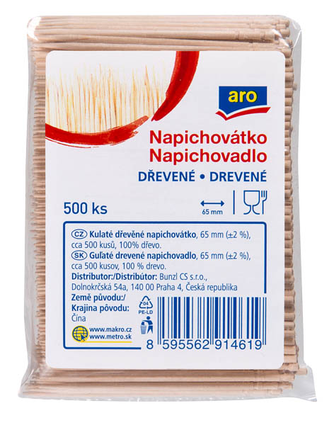 aro Napichovadlo drevené 500 ks