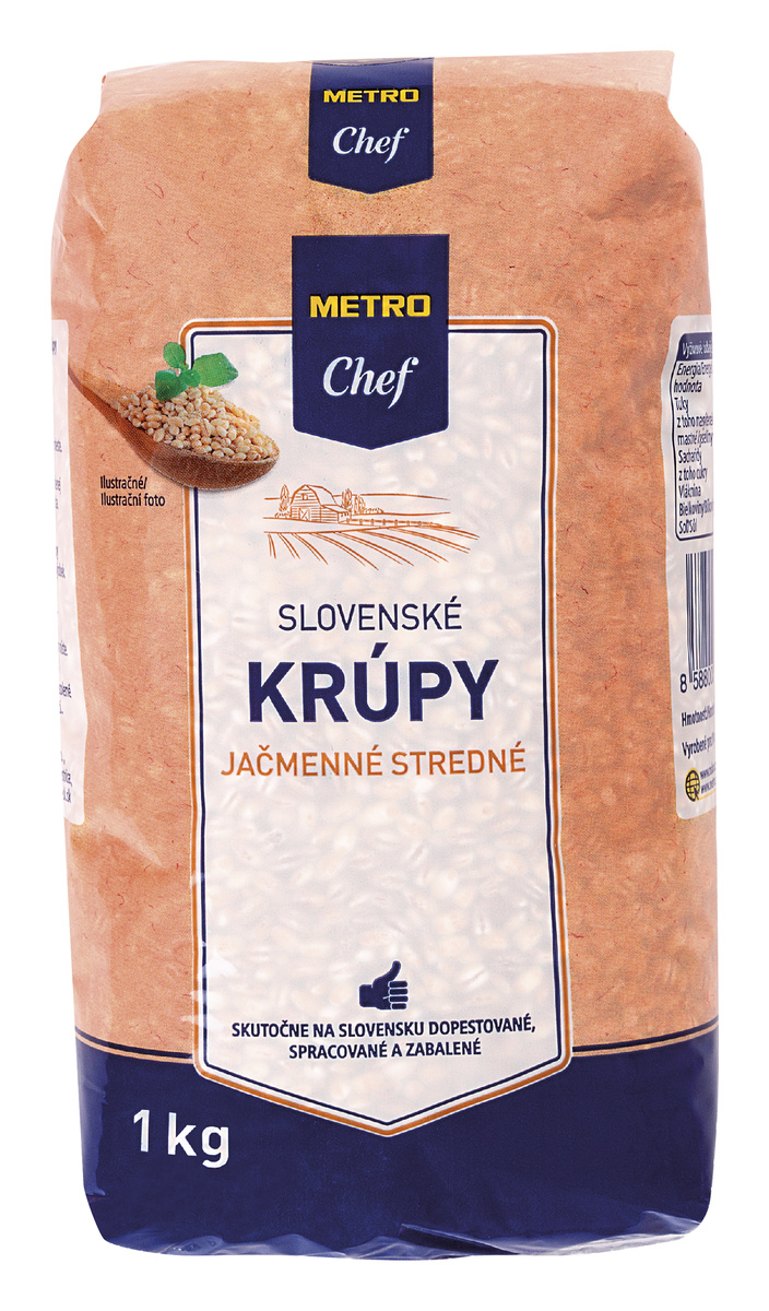 METRO Chef Jačmenné krúpy stredné 1 kg