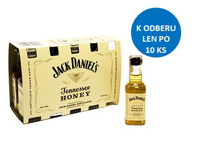 JACK DANIEL'S Honey 35% whisky 50 ml (min. obj. 10 ks)