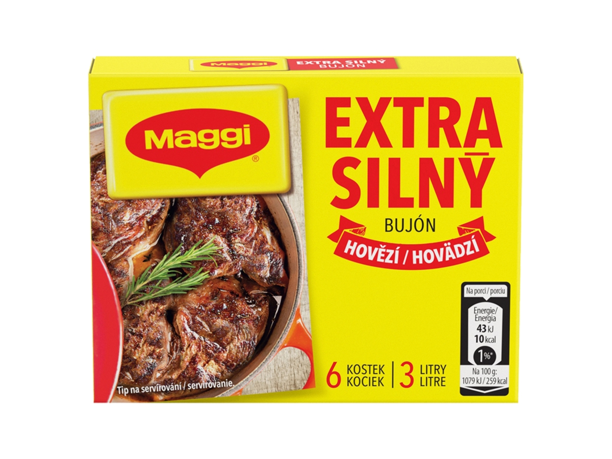 Maggi Extra silný bujón 3 l 60 g