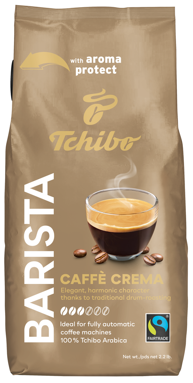 Tchibo Barista Caffé Crema káva zrnková 1000 g