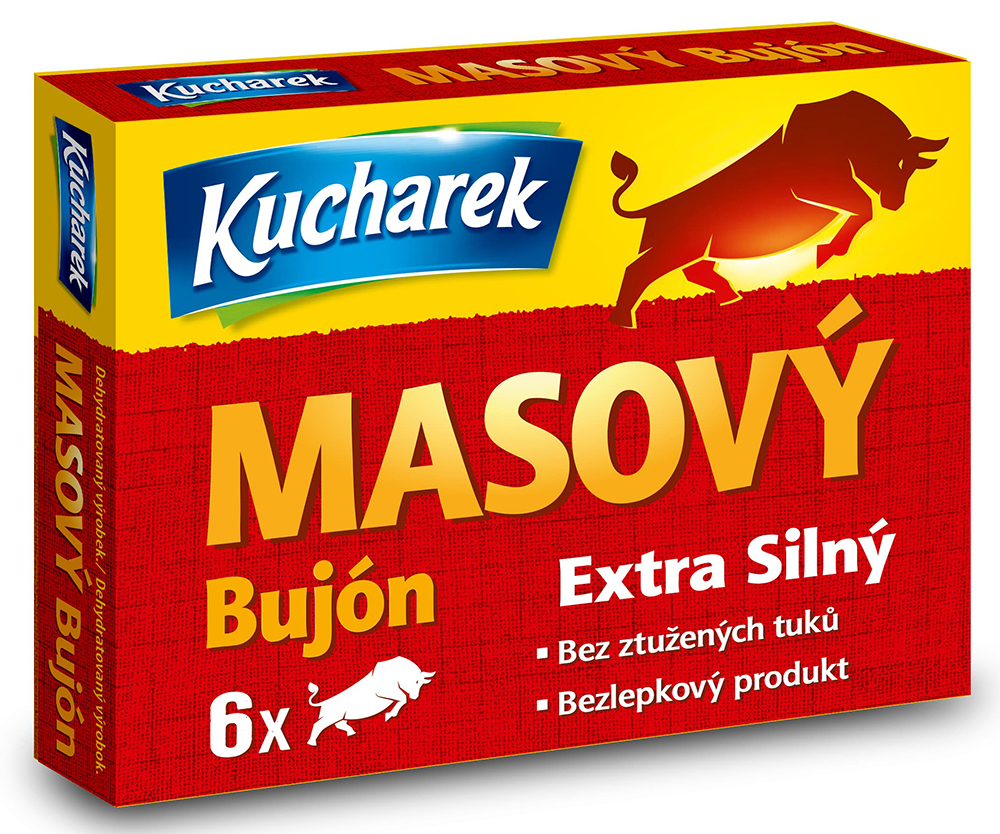 KUCHAREK Mäsový bujón 5 x 66 g