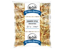 McCain Fries Country Style hranolky zemiakové mraz. 1x2,5 kg