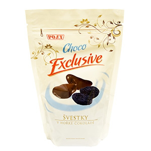 POEX Slivky v horkej čokoláde 500 g