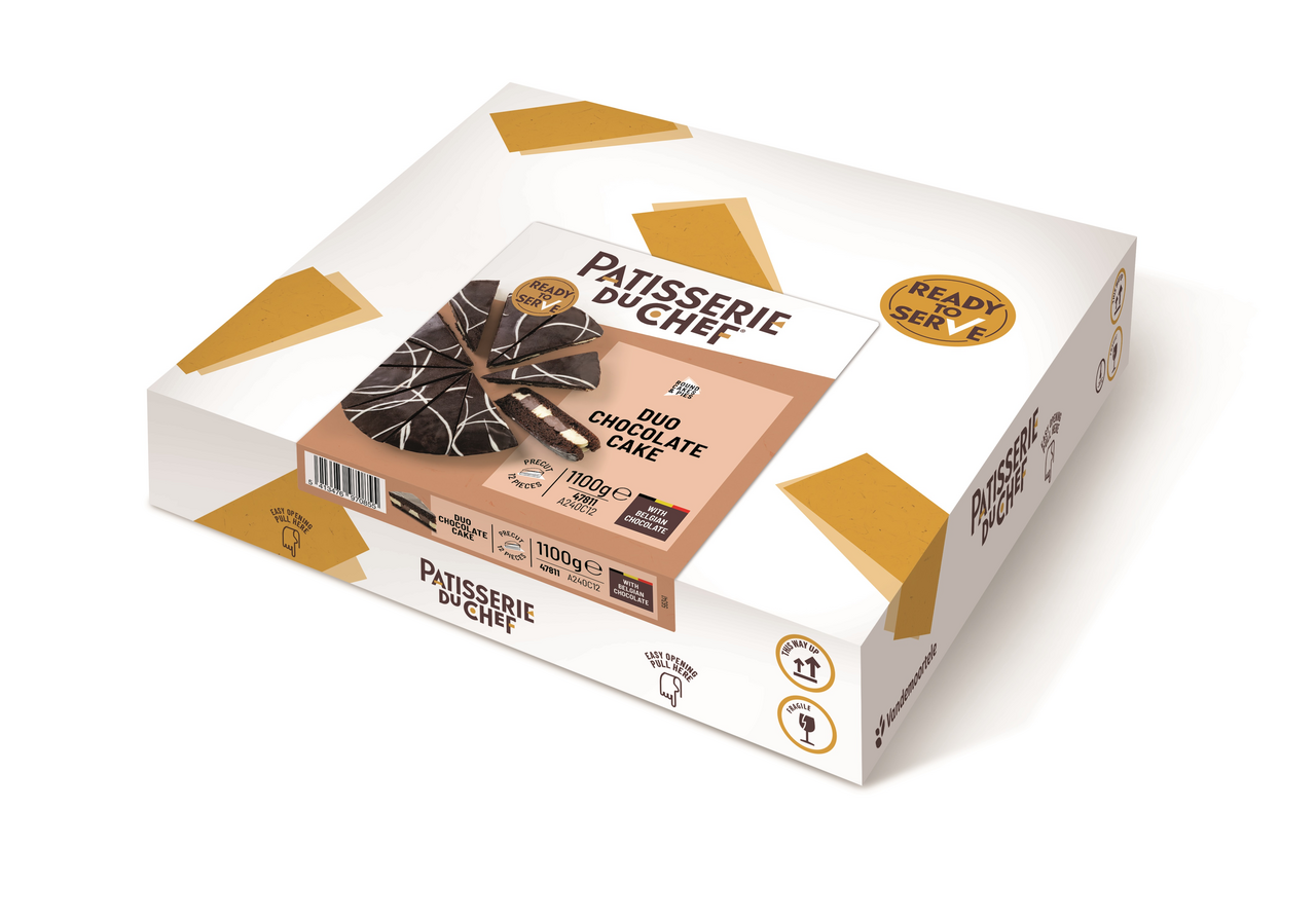 Vandemoortele Duo čokoládová torta mraz. 1100 g