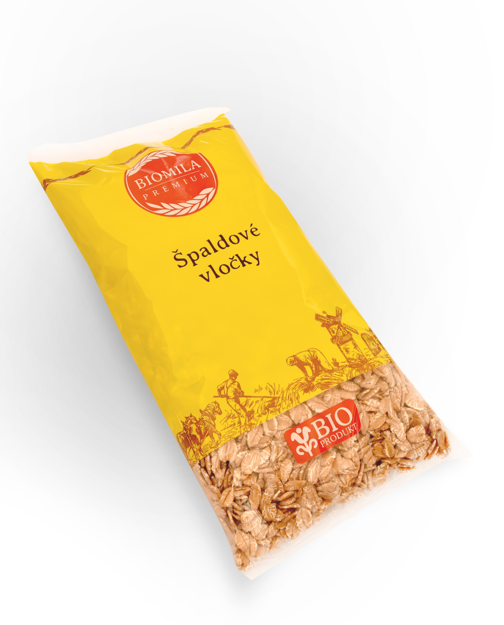 BIOMILA Špaldové vločky 250 g