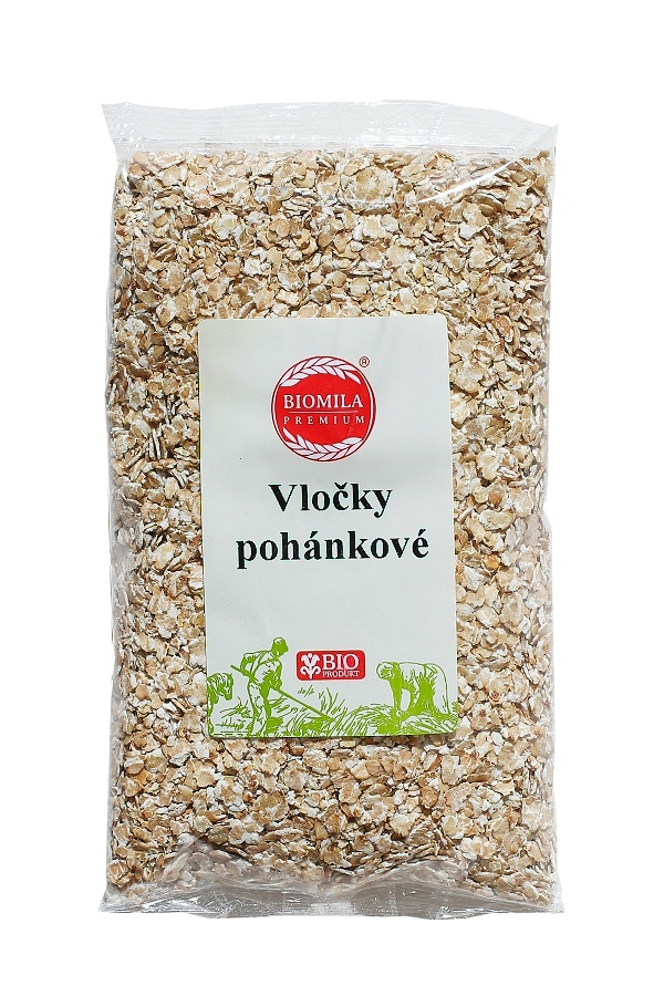 BIOMILA Pohánkové vločky BIO 250 g