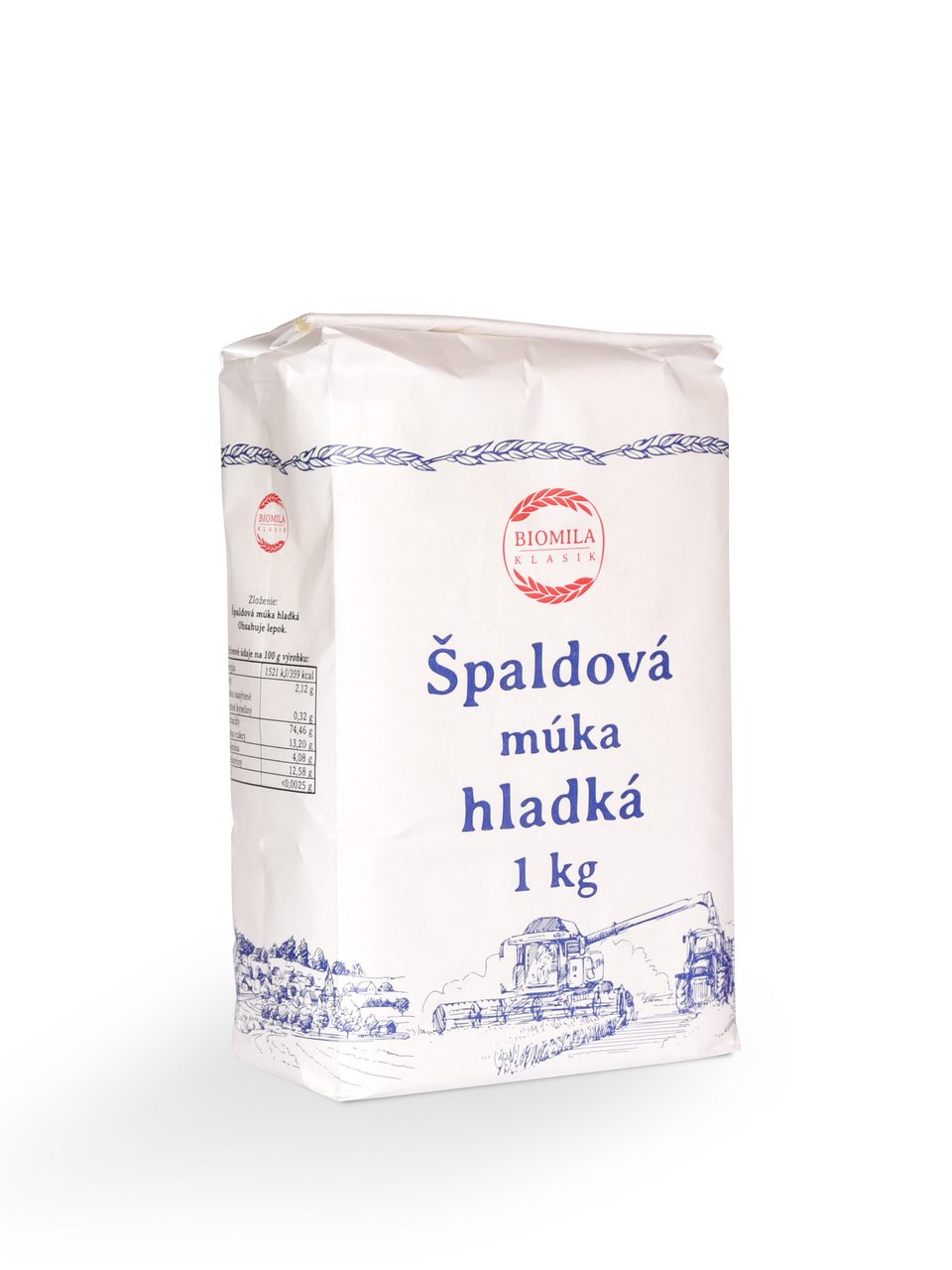 BIOMILA Špaldová múka hladká 1 kg