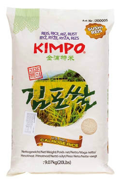 Kimpo Sushi ryža 9,07 kg
