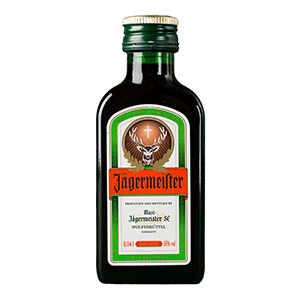 JÄGERMEISTER 35% 40 ml (min. obj. 24 ks)