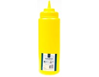 Fľaša dávkovacia 1025ml žltá PE Metro Professional 1ks