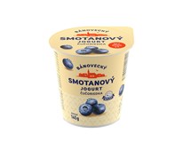 MILSY Bánovecký smotanový jogurt čučoriedka chlad. 10x145 g