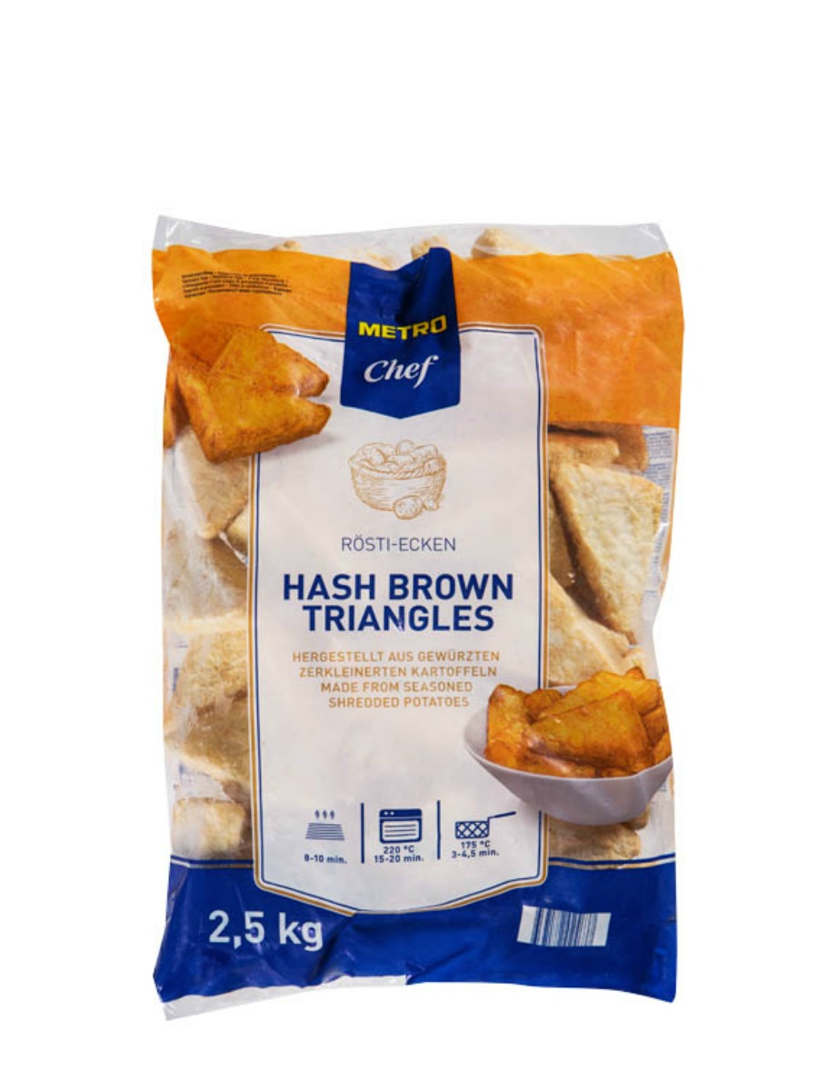 METRO Chef Zemiakové rösti s cibuľou mraz. 2,5 kg