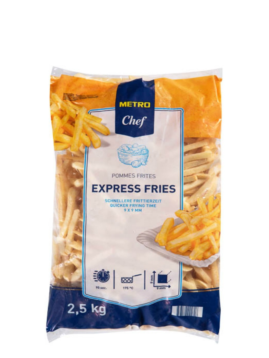METRO Chef Hranolky Express fries mraz. 2,5 kg