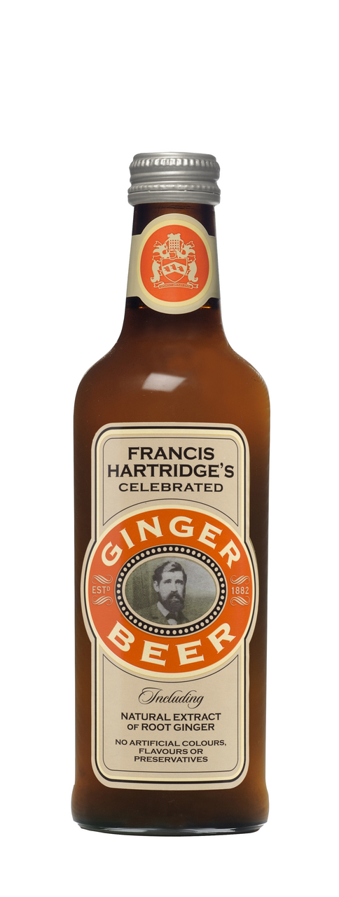 HARTRIDGES Ginger Beer limonáda 12 x 330 ml SKLO