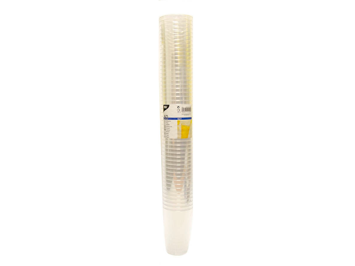 PAPSTAR Crystal Pohár 0,3 l 7,9 x 11,9 cm 50 ks