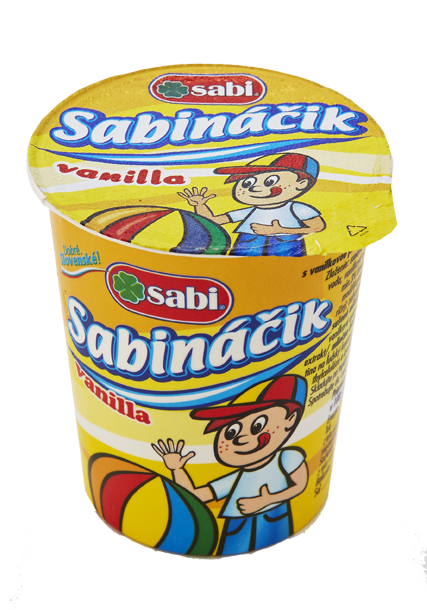 sabi Sabináčik Smotanový krém vanilka chlad. 24 x 80 g