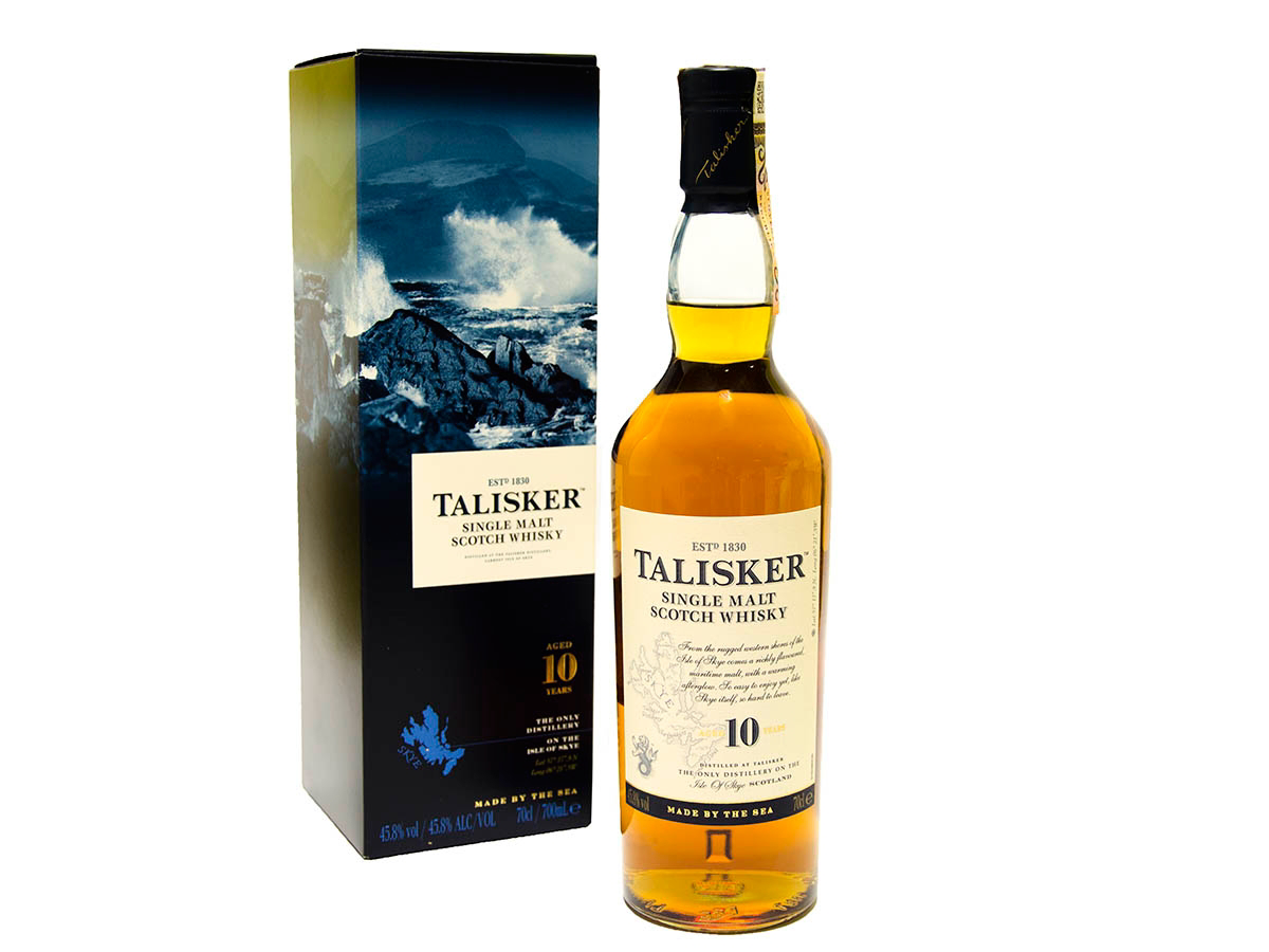 TALISKER whisky 10 y.o. 45,8% 700 ml