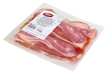 RIBO Lisovaná slanina neštandardné plátky chlad. 500 g