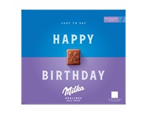 Milka Happy Birthday bonboniéra mliečna náplň 1x110 g