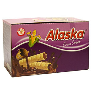 Alaska kukuričné trubičky s kakaovým krémom 48 x 18 g