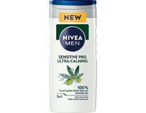 Nivea Men Sensitive Pro Ultra Calming sprchový gél 1x250 ml