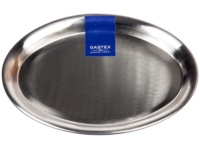 Podnos 19x14cm ovál nerez Gastex 1ks