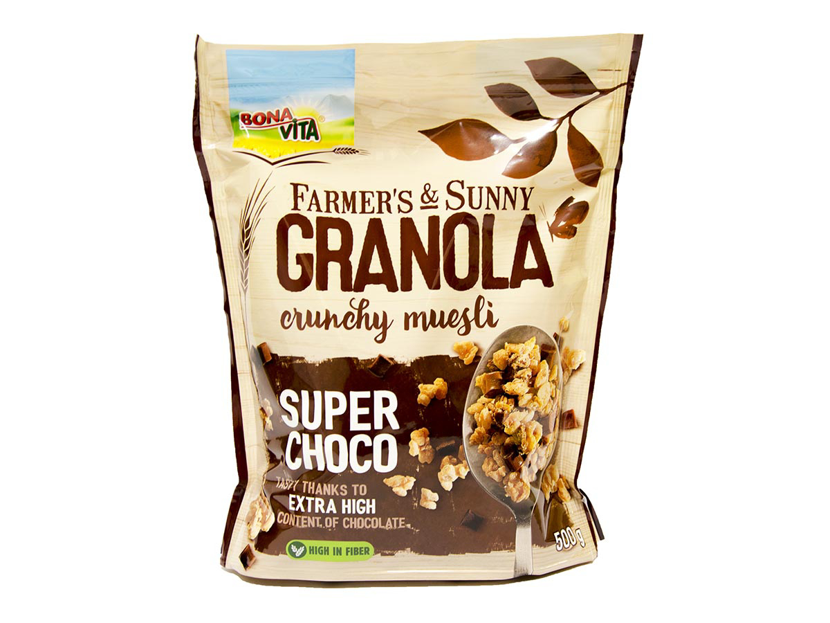 BONAVITA Granola super čokoláda 500 g