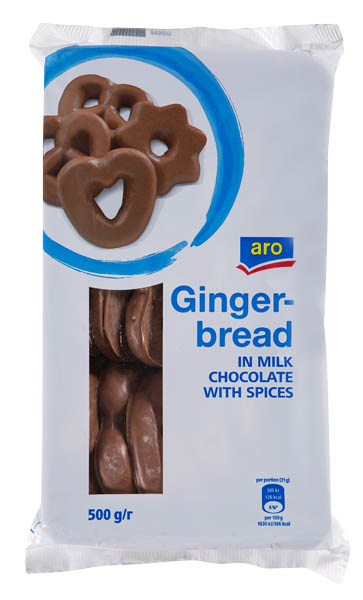 aro Perníky v mliečnej čokoláde 500 g