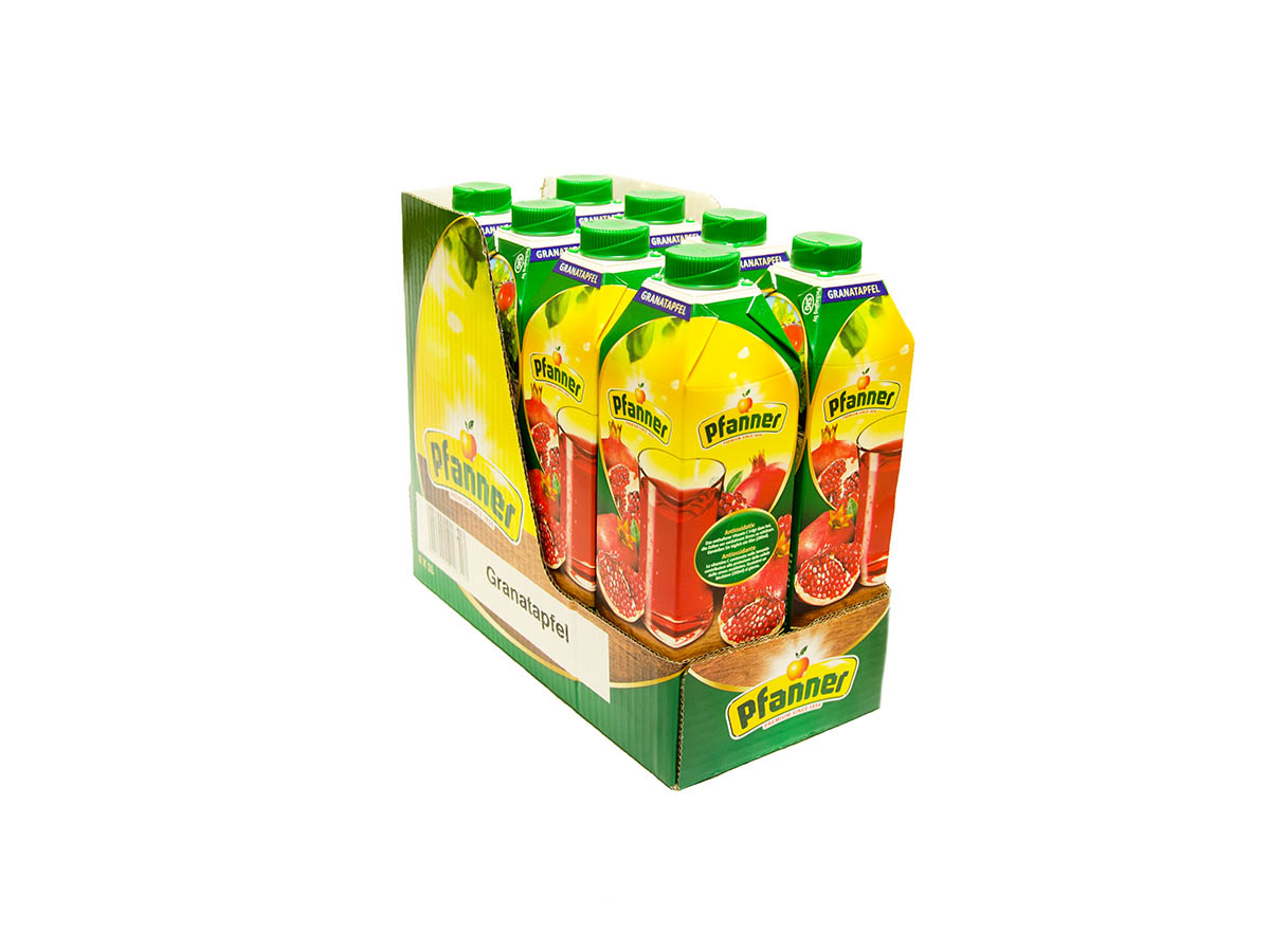 Pfanner nektár granátové jablko 8 x 1 l