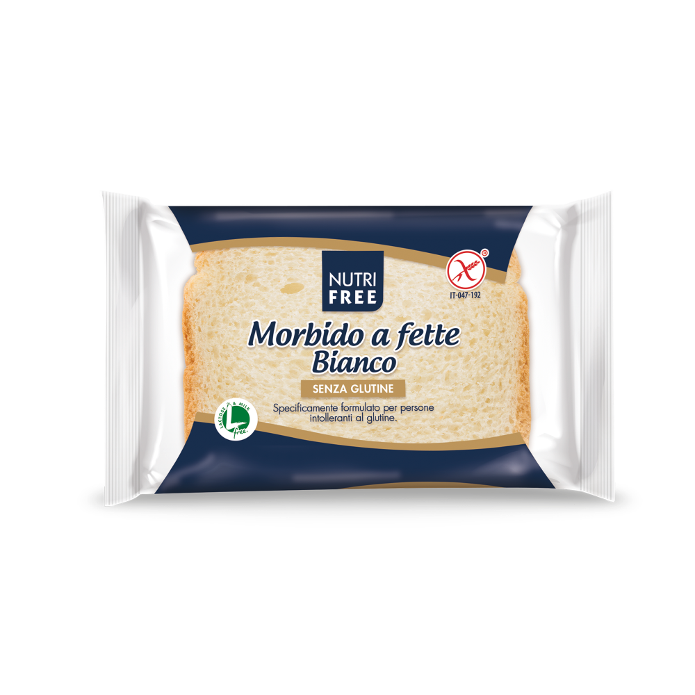 NUTRI FREE Chlieb bezlepkový Morbido plátky 165 g