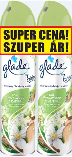 glade by brise aerosól Duopack Santalové drevo z Bali 2 ks