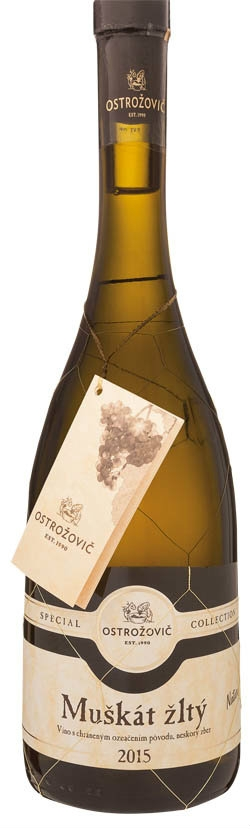 OSTROŽOVIČ Muškát žltý Special výber z hrozna 750ml