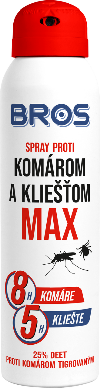 Bros Sprej proti komárom a kliešťom 90 ml 1 ks