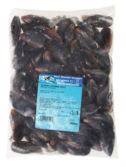 PROJEKT MARKET Mušle čierne celé mraz. 1 kg